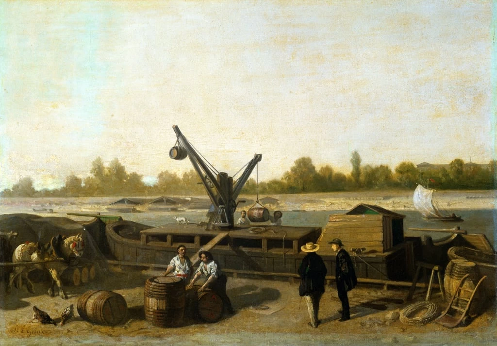Chiatta a Quay - Musee d'Orsay, Paris